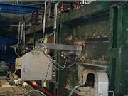 加热炉现场安装图